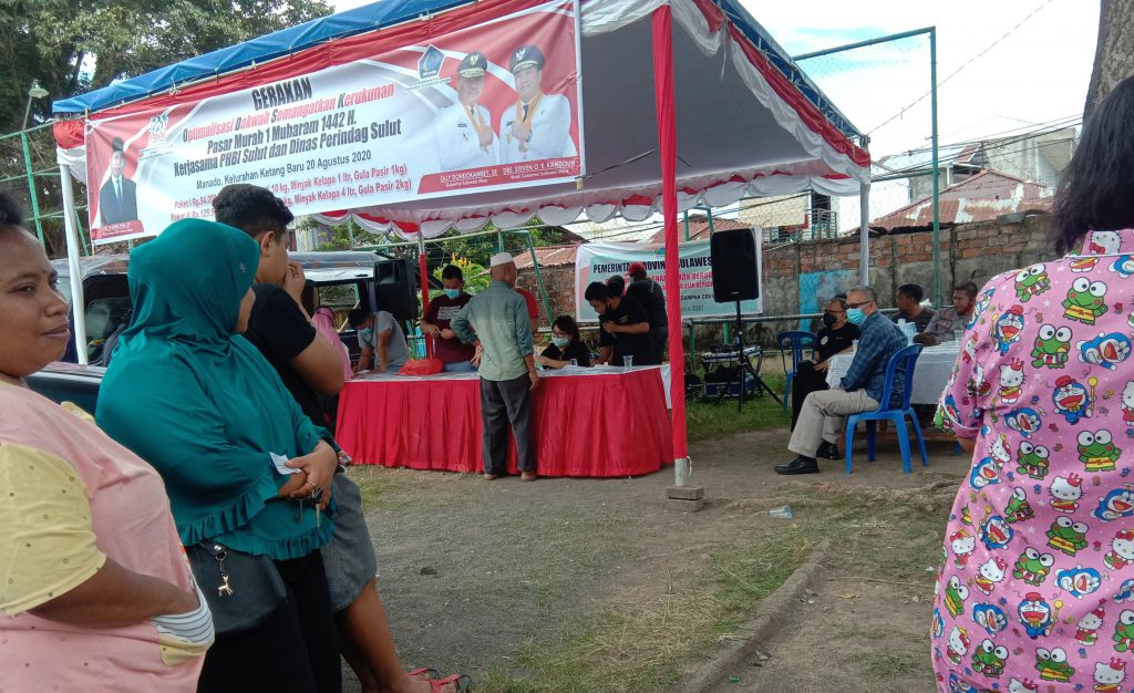 Hadirkan Odsk Phbi Dan Disperindag Gelar Pasar Murah Peringati